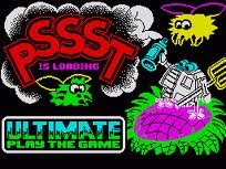 PSSST! Loading Screen on the ZX Spectrum 