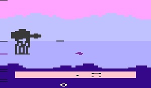 The Empire Strikes Back Atari 2600 Screenshot