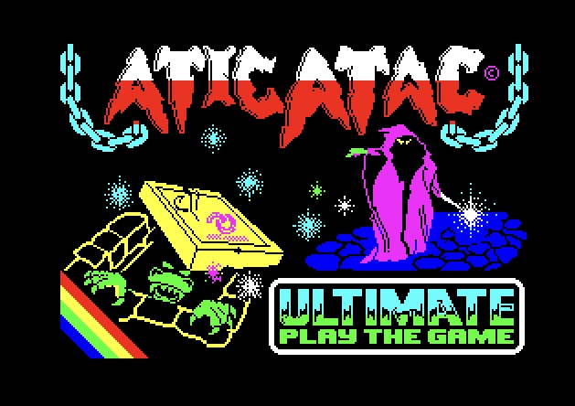 Atic Atac on the ZX Spectrum 48k