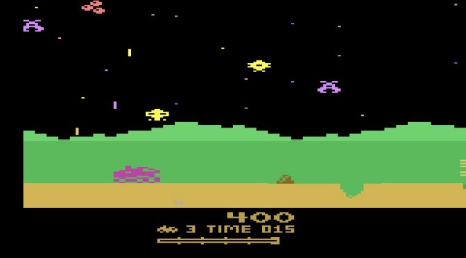 Moon Patrol for the Atari 2600