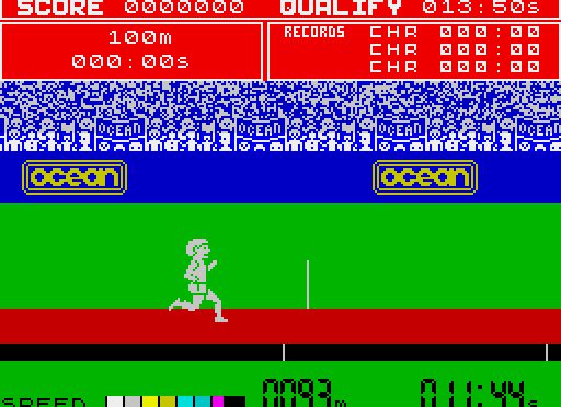 Daley Thompson’s Decathlon for ZX Spectrum