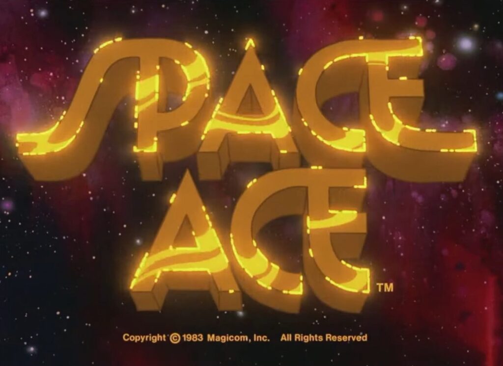 Space Ace Title Screen
