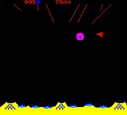 Missile Command Arcade by Atari