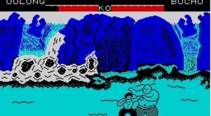 Yie AR Kung Fu ZX Spectrum 128k