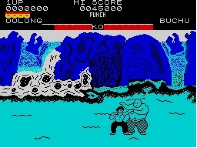 Yie AR Kung Fu ZX Spectrum 128k