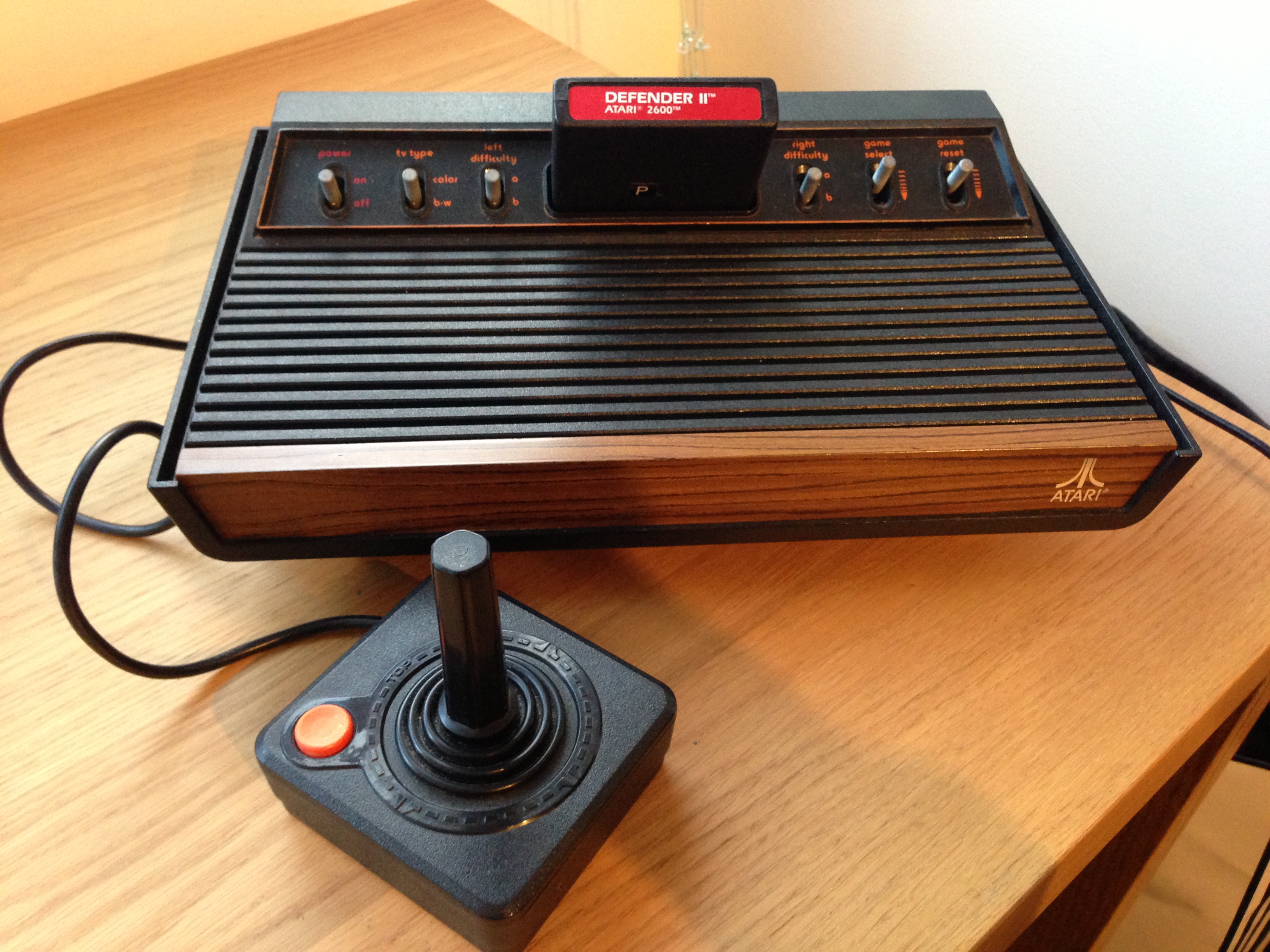 Atari 2600 with Joystick