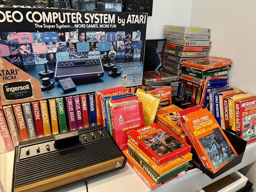 Boxed Atari 2600 Games