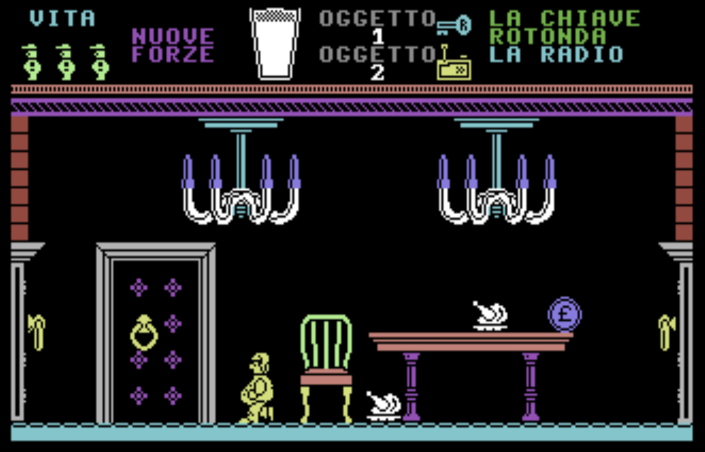 Pyjamarama on the C64