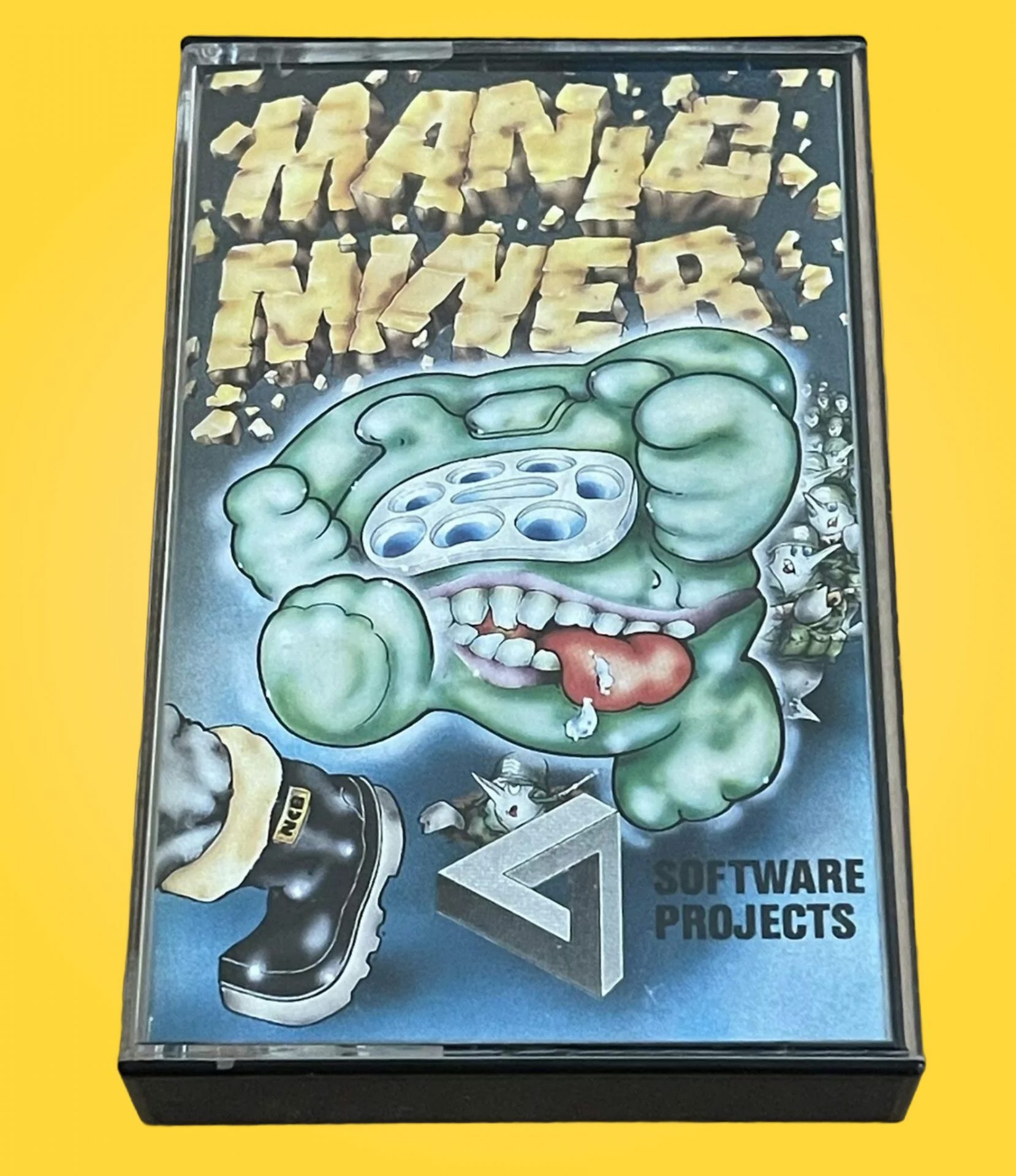 Manic Miner cassette — Software Projects version