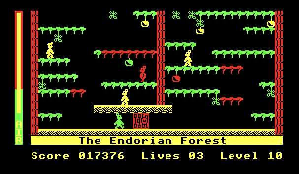 Manic Miner on the BBC Micro